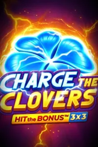 charge the clovers slot logo